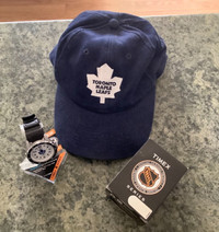 NHL Toronto Maple Leafs,Timex Indiglo NEW, Stanley Cup Glass,
