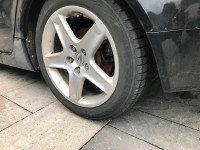 07 Acura TL rims 5x114.3 + p235/45/17 winter tires