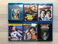 6 comedies on Blu-Ray