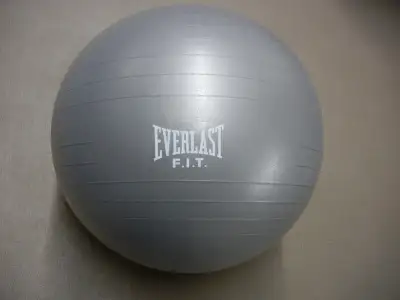 Ballon d'exercice physique deluxe de Everlast Fit diamètre gros de 24 pouces neuf $35.00 Chaise de b...