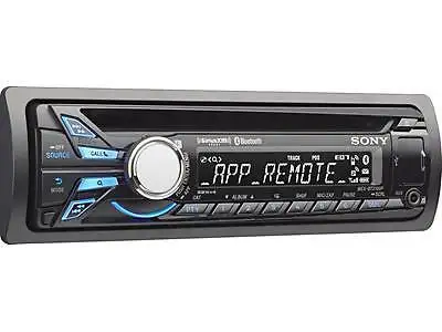 SONY Bluetooth Car AUDIO SYSTEM with Remote, View more