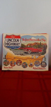 2007, THE LINCOLN HIGHWAY COFFEE TABLE BOOK BY MICHAEL WALLIS!!