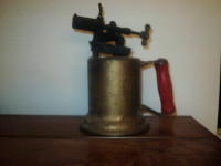 2 - Antique “ BUTLER -100 “ BRASS BLOWTORCH - GAS