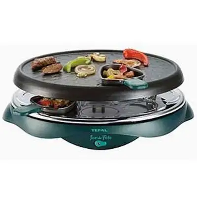 T-FAL Swiss-Style 6-Tray Raclette Grill Made in France, View more