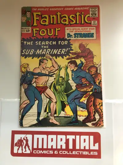 1st Doctor Strange x-over in Fantastic Four #27 comic $140 OBO, View more