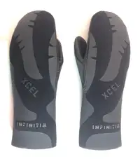 XCEL Infiniti 7mm mitts Size LARGE "surfboard SUP kiteboarding"
