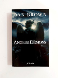 Roman - Dan Brown - Anges & Démons - JCLattès - Grand format