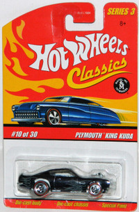 Hot Wheels Classics 1/64 Plymouth King Kuda Diecast Cars