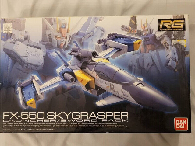 Gundam FX-550 Skygrasper Launcher Sword Pack in Hobbies & Crafts in City of Toronto - Image 2