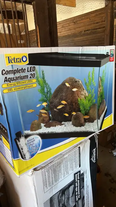 20 Gallon Tetra LED Aquarium Starter Kit, View more