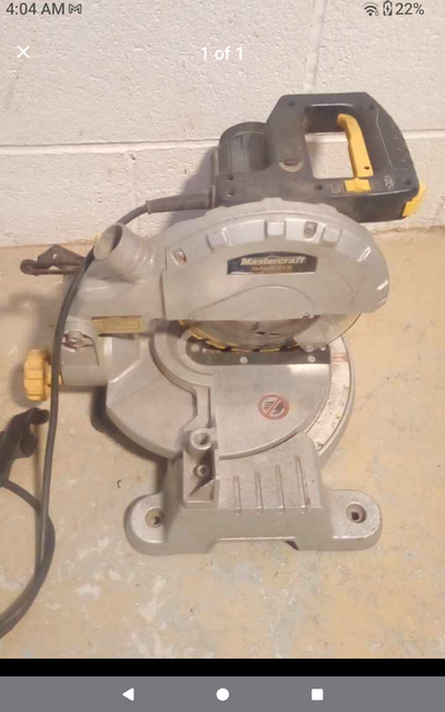 Master craft Hawkeye Miter Saw, View more