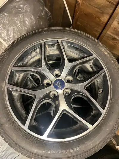 Two sets are available: (1) 215/55 R16 Continental (Winter) - $300 (2) 215/50 R17 Solarus (4 Seasons...