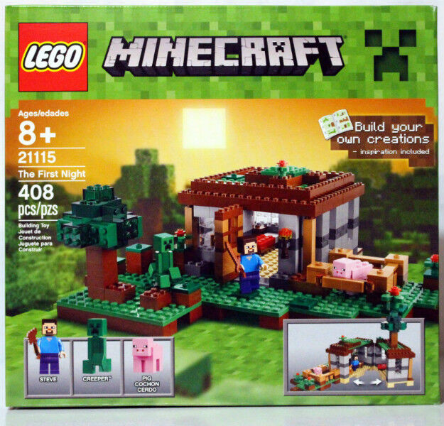 NEW LEGO MINECRAFT - THE FIRST NIGHT - SET 21115 - SEALED | Toys & Games |  Winnipeg | Kijiji