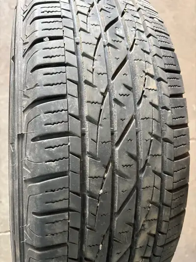4 pneus d'été P215/70/16 99H Firestone Destination LE2 32.5% d'usure, mesure 8-8-8-8/32 215/70/16, P...
