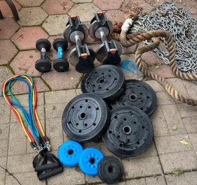 Gym Equipment Weights/Chains/Rope, View more