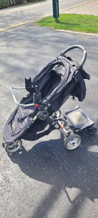 Stroller poussette city mini GT rain protection and glider board