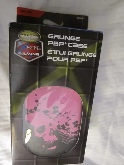 SONY PSP PINK GRUNGE SKULL CASE, View more