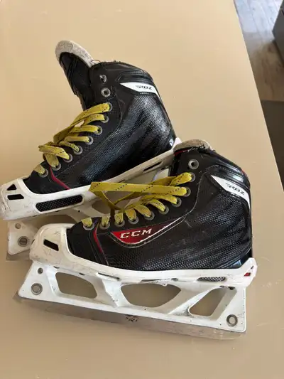 size 5.5 CCM goalie skates , View more