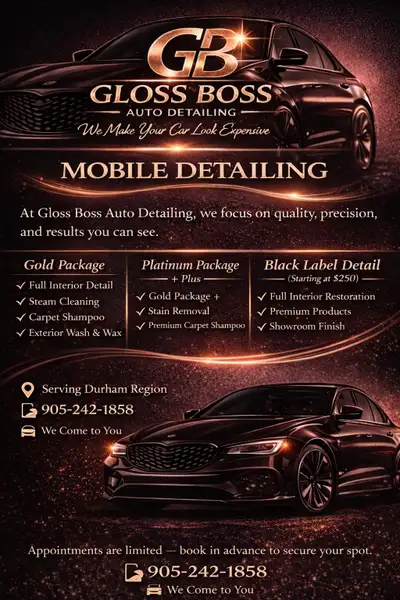 Gloss Boss Mobile Auto Detailing, View more