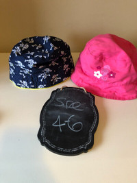Summer hats for boys and girls - size 4-6