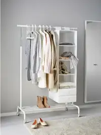 Rigga IKEA clothing rack