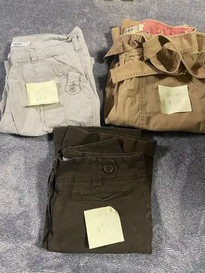 woman’s size 4 shorts, View more