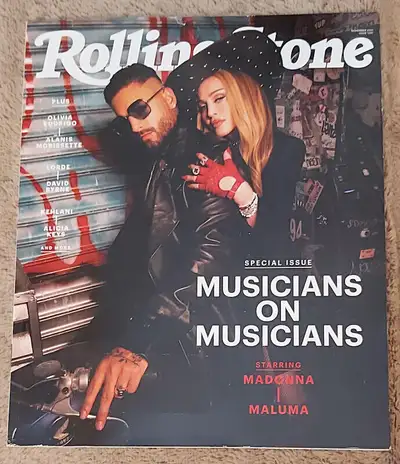 Rolling Stone US Magazine Madonna & Maluma Nov 21 Éd.Collector's, View more