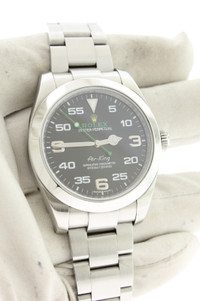 Rolex Air King Oyster Perpetual 116900 Black Dial Steel 40mm