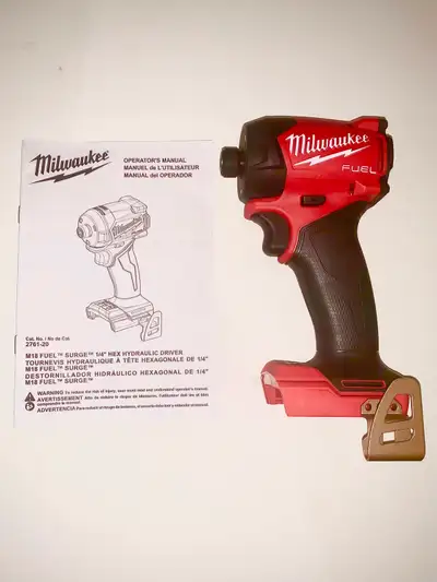MILWAUKEE M18 FUEL SURGE 1/4” HEX HYDRAULIC IMPACT DRIVER, View more