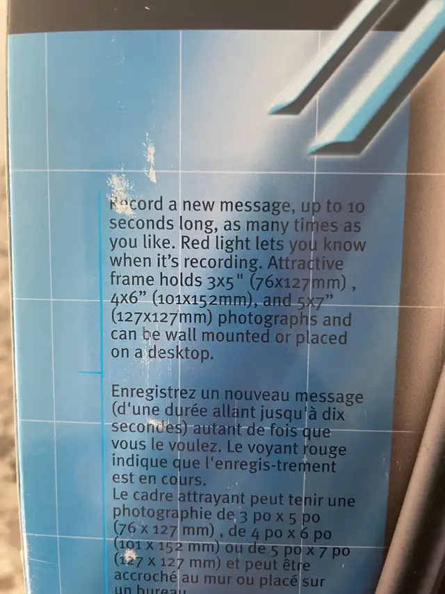 voice recording photo frame  in General Electronics in Strathcona County - Image 3