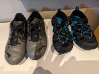 Puma Soccer Cleats + Keen Sandals Size 4 Kids