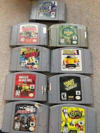 Nintendo 64 games 