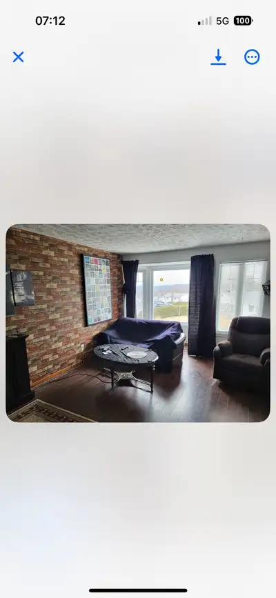 Beau grand 5 1/2 dans petit immeuble avec garage ,quartier tranquille libre immédiatement (possibili...