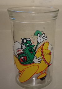Vintage Bick's Glass Pickles Jar / Drinking Glass