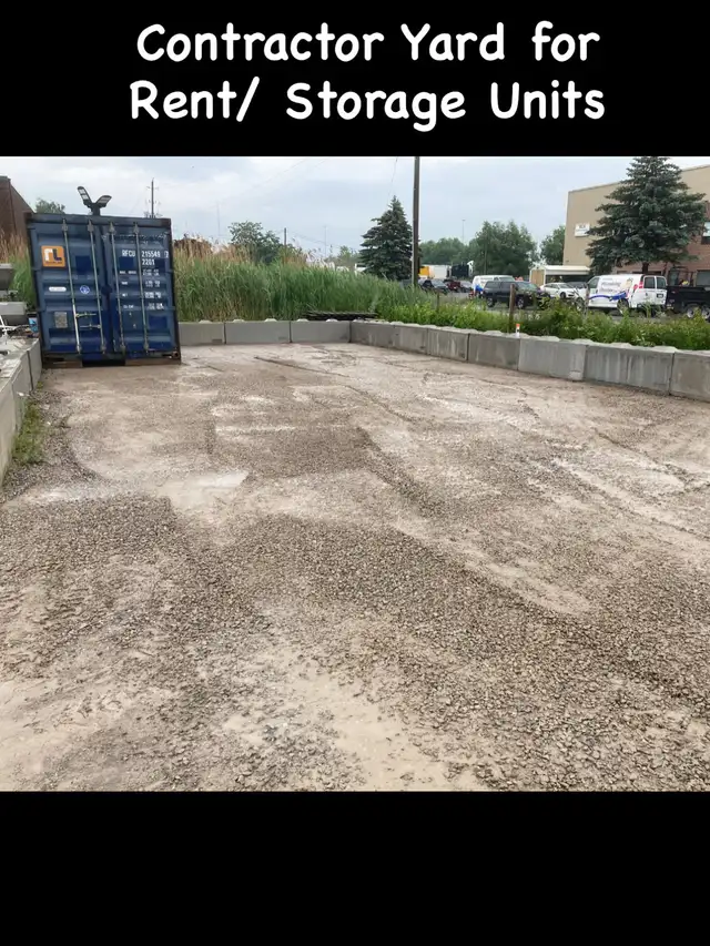 Outdoor Storage/ Storage Units for Rent