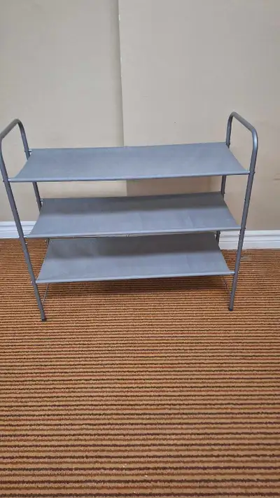 3-Tier Shoe Racks Storage Organizer, Grey, View more