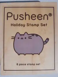 Pusheen holiday stamp set
