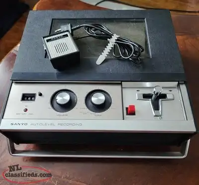 $160 OBO:::Antique Sanyo MR-115 reel-to-reel tape recorder., View more