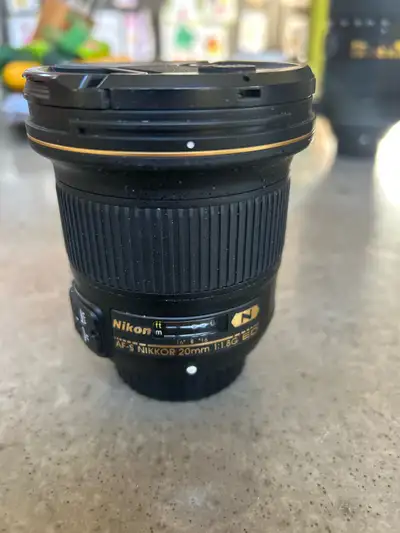 Nikon 20mm f/1.8G Lens, View more
