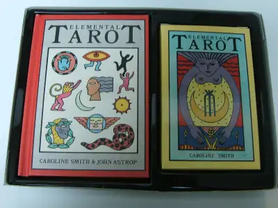 The Elemental Tarot Cards & Book by Caroline Smith John Astrop, View more