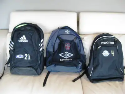 Soccer Ball Backpacks -Umbra, Macron excellent shape, View more