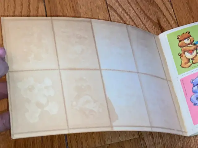 1984 Care Bears Sticker Book Caring & Sharing Pizza Hut Vintage in Children & Young Adult in St. Catharines - Image 3