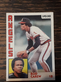 1984 O-Pee-Chee Baseball Rod Carew Card #26