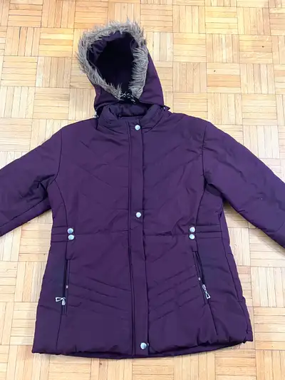 Adult winter jacket (dark pink) / veste d'hiver adulte, View more