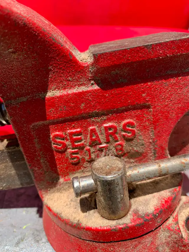 Sears Bench Vise465964553597112321