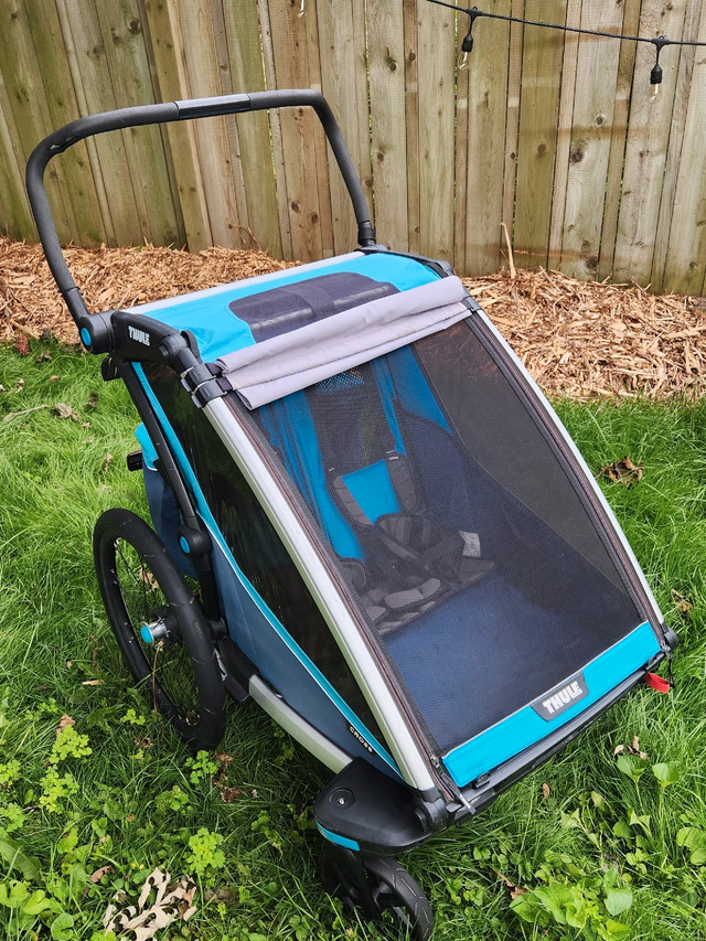 thule double chariot stroller