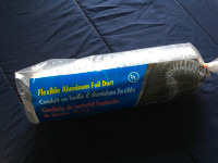 Flexible aluminium foil duct