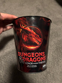 Dungeons and Dragons popcorn Tin