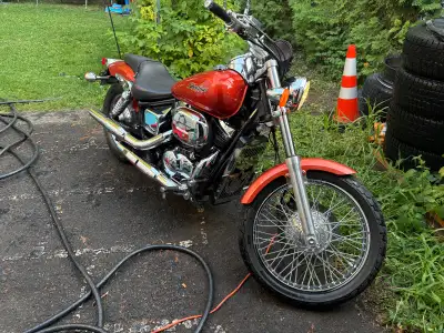 I’m looking to trade or sell my 2005 Honda shadow 750 spirit motorcycle 5000$ or best offer. Would a...