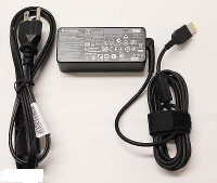 Original Lenovo laptop power adapter rectangular power plug